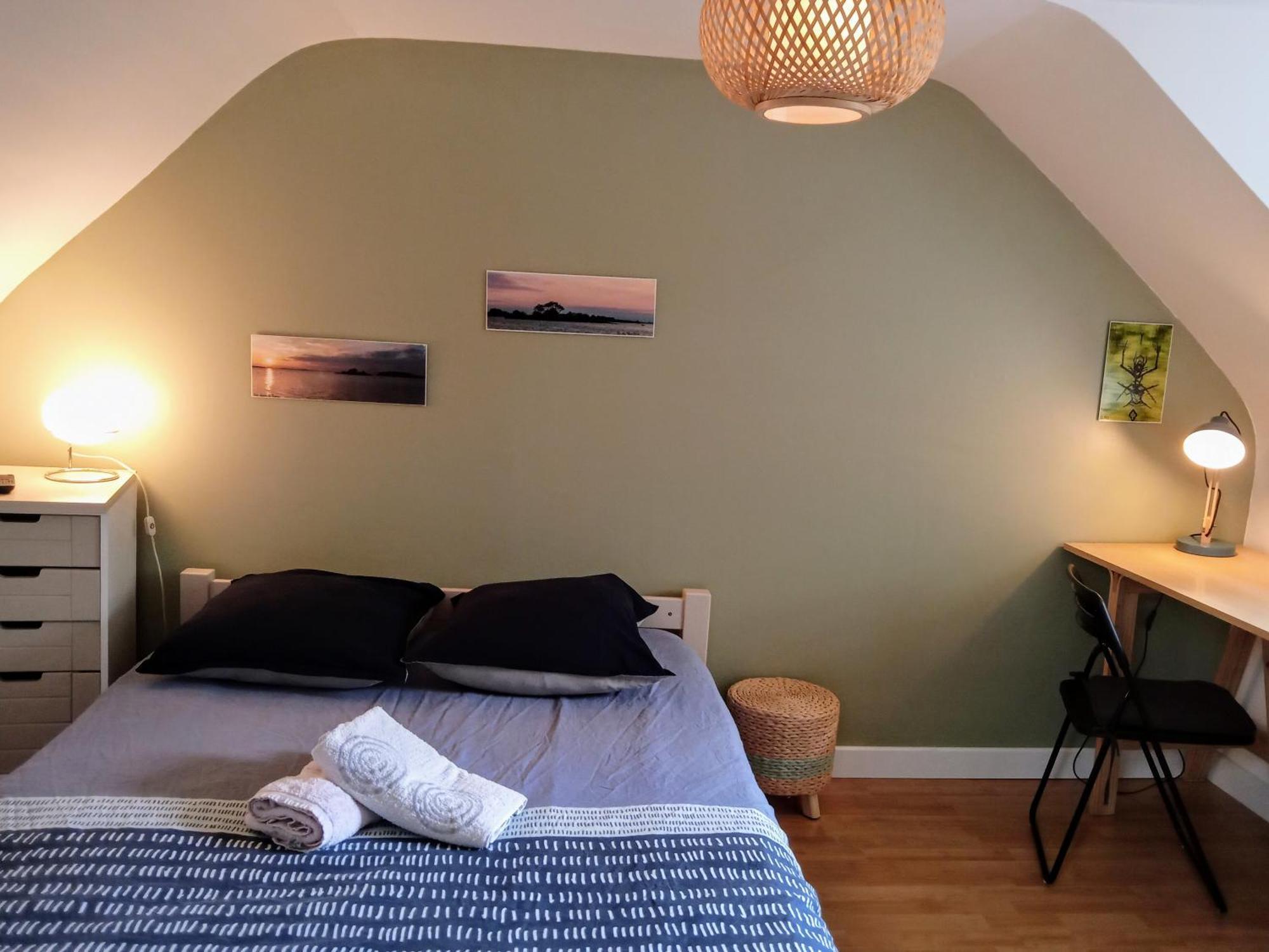 L Ideal 10 Mn Vannes Linge De Lit, Serviettes Inclus Wifi Parking Gratuit Noyalo 외부 사진